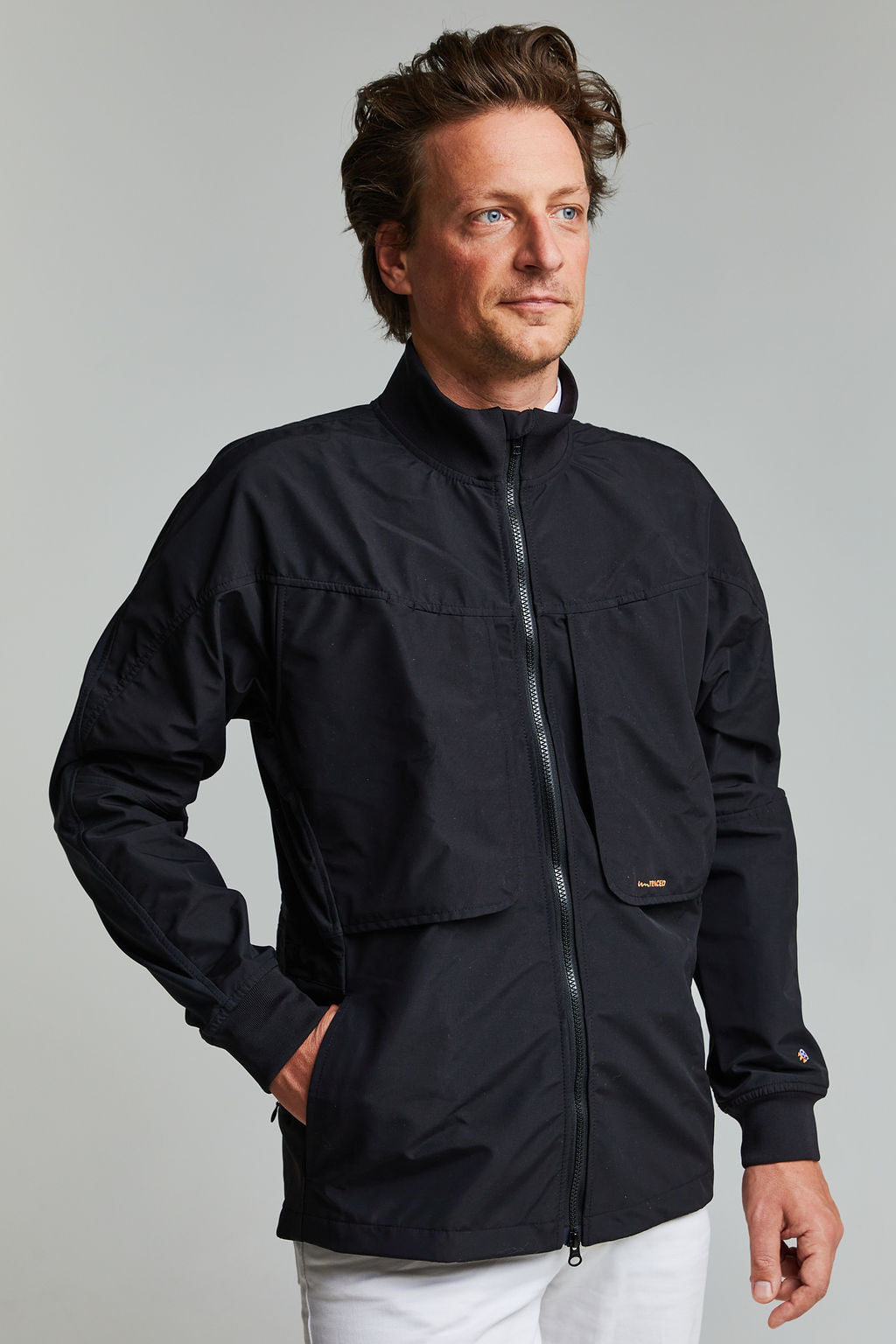 Technical Golf Jacket Men. Recycled bluesign approved